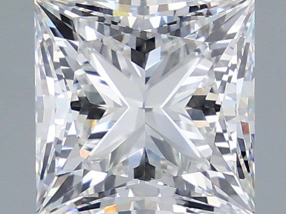 3.03 Carat Princess Shaped, Very Good Cut, E Color, VS1 Clarity, IGI Certified Lab Grown Diamond