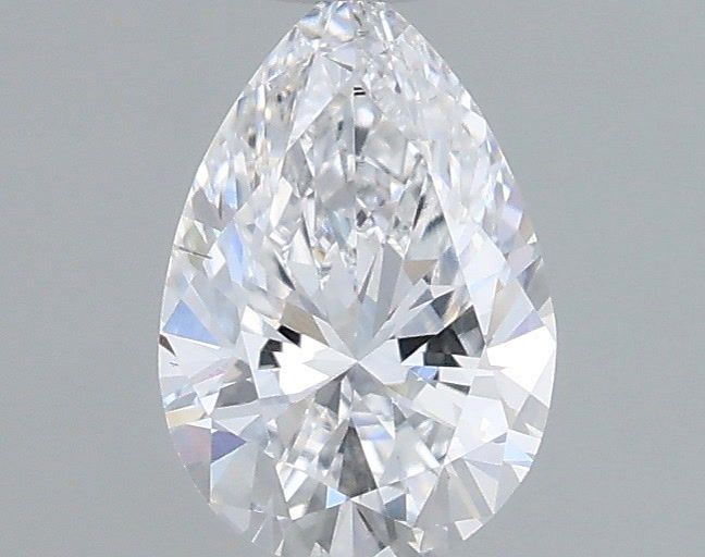 0.52 Carat Pear Shaped, Very Good Cut, D Color, VS2 Clarity, IGI Certified Lab Grown Diamond