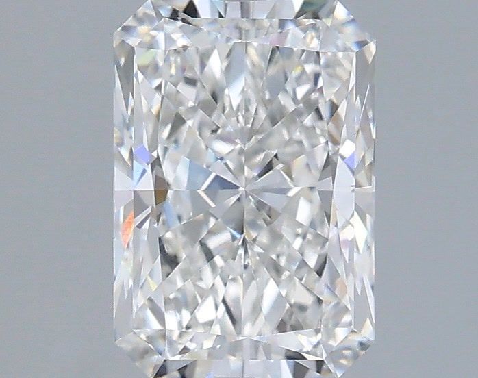 1.59 Carat Radiant Shaped, Excellent Cut, F Color, VVS2 Clarity, IGI Certified Lab Grown Diamond