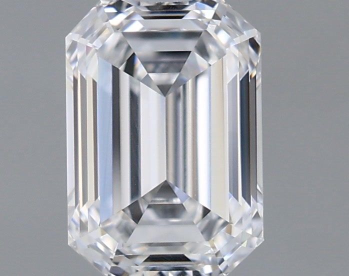 1.05 Carat Emerald Shaped, Ideal Cut, D Color, IF Clarity, IGI Certified Lab Grown Diamond