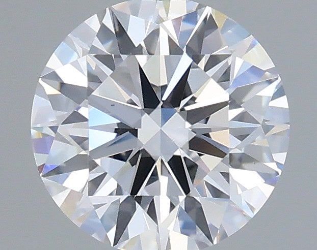 1.06 Carat Round Shaped, Ideal Cut, D Color, VVS2 Clarity, IGI Certified Lab Grown Diamond