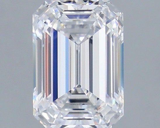 1.51 Carat Emerald Shaped, Very Good Cut, D Color, VVS1 Clarity, IGI Certified Lab Grown Diamond