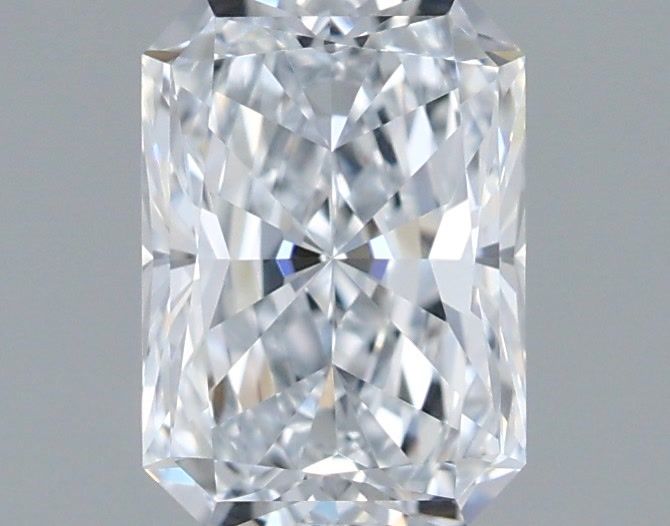 1.03 Carat Radiant Shaped, Excellent Cut, E Color, IF Clarity, IGI Certified Lab Grown Diamond