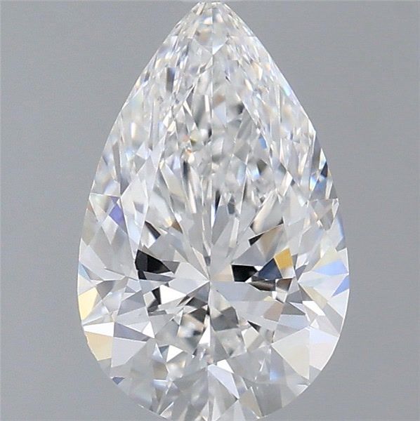 1.59 Carat Pear Shaped, Ideal Cut, D Color, VVS2 Clarity, IGI Certified Lab Grown Diamond