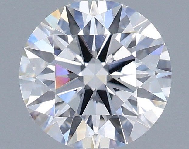 1.07 Carat Round Shaped, Ideal Cut, D Color, VVS2 Clarity, IGI Certified Lab Grown Diamond