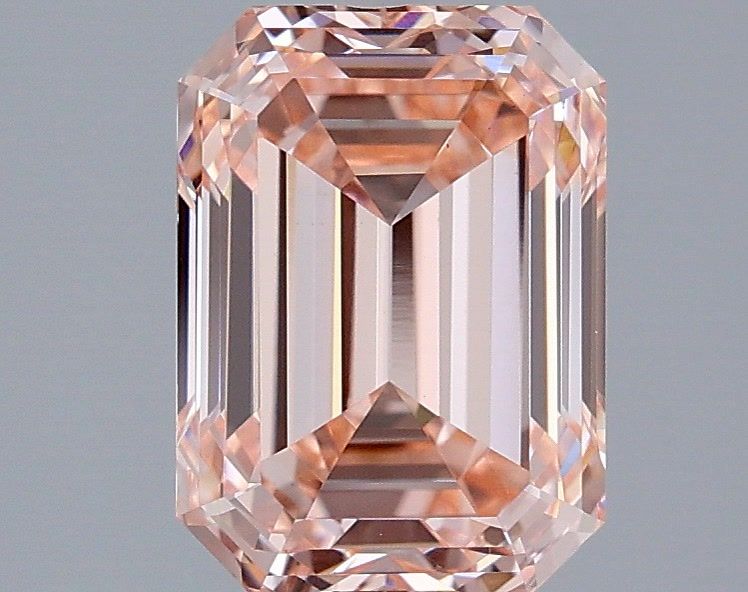 2.52 Carat Emerald Shaped, Ideal Cut, VS1 Clarity, IGI Certified Lab Grown Diamond