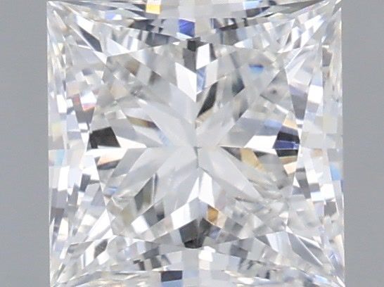 1.06 Carat Princess Shaped, Very Good Cut, E Color, VVS2 Clarity, IGI Certified Lab Grown Diamond