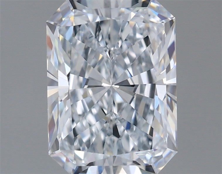 1.54 Carat Radiant Shaped, Ideal Cut, F Color, VVS1 Clarity, IGI Certified Lab Grown Diamond