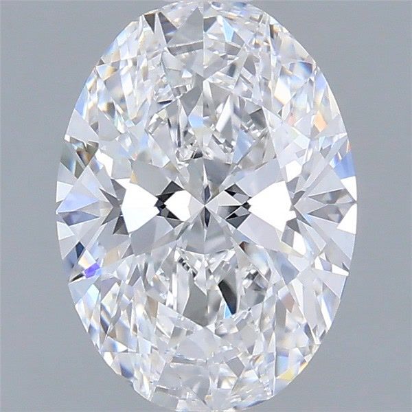 1.76 Carat Oval Shaped, Very Good Cut, D Color, VS1 Clarity, IGI Certified Lab Grown Diamond