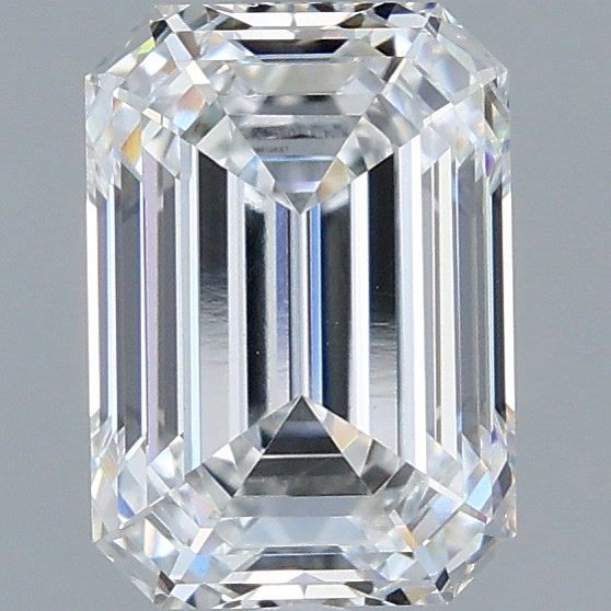 2.06 Carat Emerald Shaped, Excellent Cut, E Color, VVS2 Clarity, IGI Certified Lab Grown Diamond