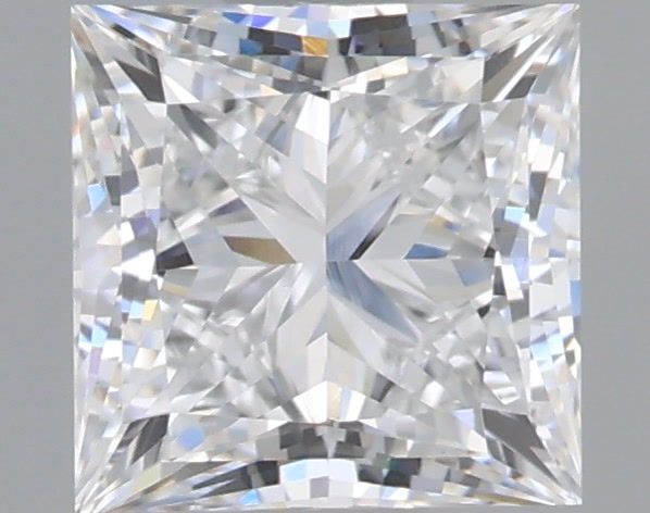0.77 Carat Princess Shaped, Very Good Cut, D Color, VVS2 Clarity, IGI Certified Lab Grown Diamond