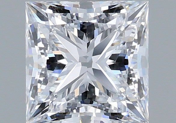 1.06 Carat Princess Shaped, Very Good Cut, E Color, VVS1 Clarity, IGI Certified Lab Grown Diamond