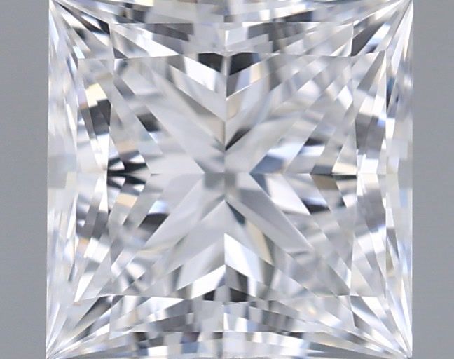 0.97 Carat Princess Shaped, Ideal Cut, D Color, VVS1 Clarity, IGI Certified Lab Grown Diamond