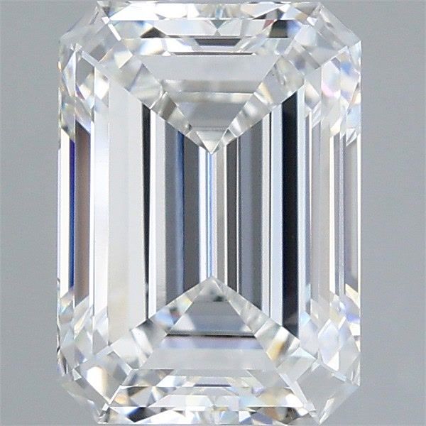 2.59 Carat Emerald Shaped, Ideal Cut, E Color, VVS2 Clarity, IGI Certified Lab Grown Diamond