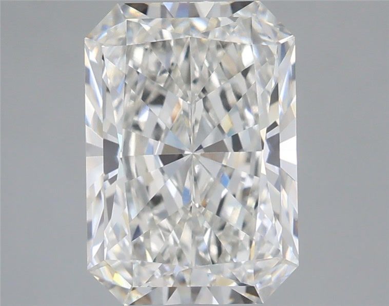 3.08 Carat Radiant Shaped, Ideal Cut, F Color, VVS1 Clarity, IGI Certified Lab Grown Diamond