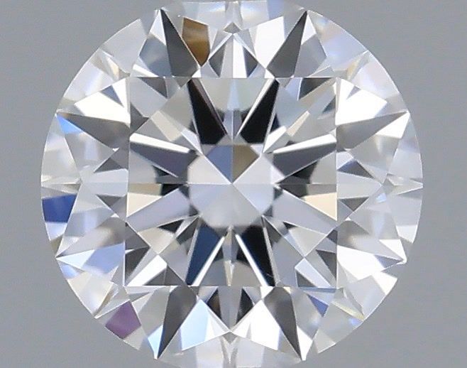0.33 Carat Round Shaped, Ideal Cut, D Color, VVS2 Clarity, IGI Certified Lab Grown Diamond