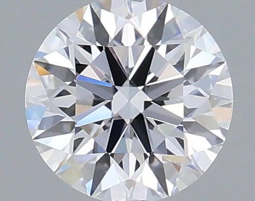 0.33 Carat Round Shaped, Excellent Cut, D Color, VVS2 Clarity, IGI Certified Lab Grown Diamond