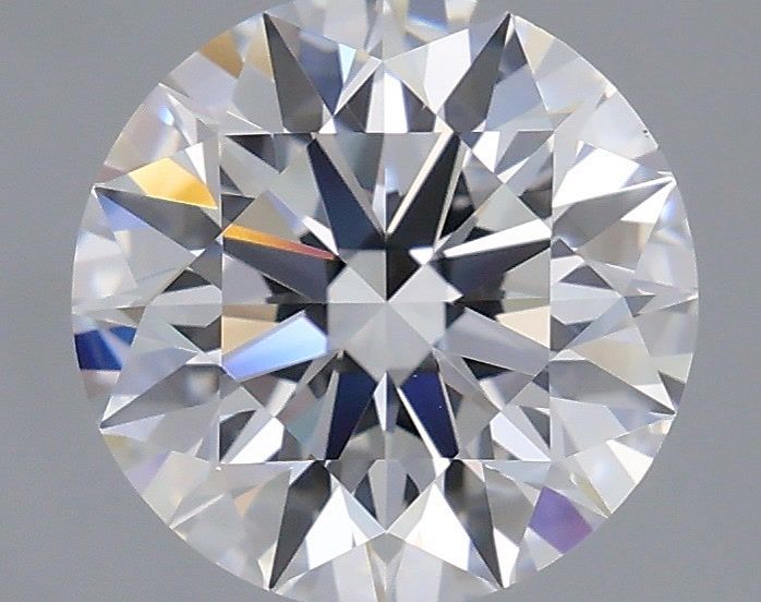 1.74 Carat Round Shaped, Ideal Cut, D Color, VS1 Clarity, IGI Certified Lab Grown Diamond