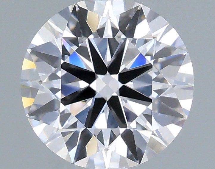 1.08 Carat Round Shaped, Ideal Cut, D Color, VS1 Clarity, IGI Certified Lab Grown Diamond