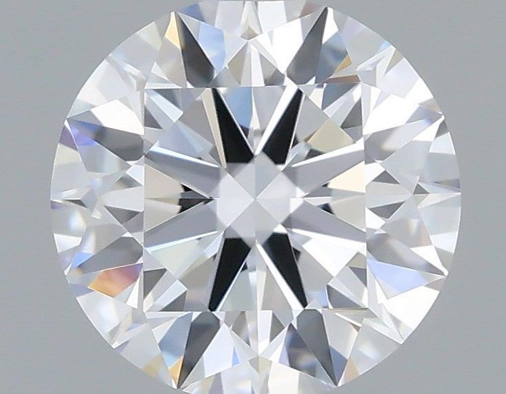 1.02 Carat Round Shaped, Ideal Cut, D Color, VVS2 Clarity, IGI Certified Lab Grown Diamond