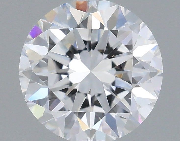 1.08 Carat Round Shaped, Very Good Cut, D Color, VVS2 Clarity, IGI Certified Lab Grown Diamond