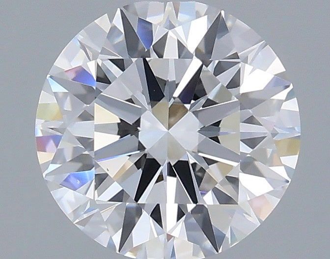 2.01 Carat Round Shaped, Ideal Cut, D Color, VS1 Clarity, IGI Certified Lab Grown Diamond