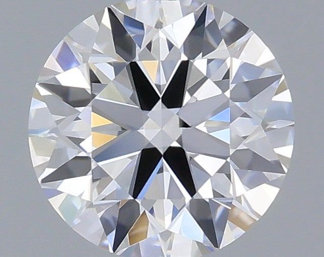 0.53 Carat Round Shaped, Ideal Cut, D Color, VS1 Clarity, IGI Certified Lab Grown Diamond