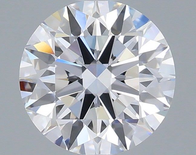 1.29 Carat Round Shaped, Ideal Cut, D Color, VVS2 Clarity, IGI Certified Lab Grown Diamond