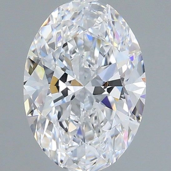 1.03 Carat Oval Shaped, Very Good Cut, D Color, FL Clarity, IGI Certified Lab Grown Diamond