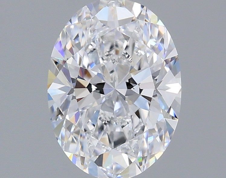 1.45 Carat Oval Shaped, Very Good Cut, D Color, IF Clarity, IGI Certified Lab Grown Diamond