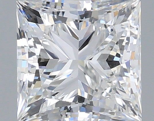 1.32 Carat Princess Shaped, Very Good Cut, E Color, VS1 Clarity, IGI Certified Lab Grown Diamond