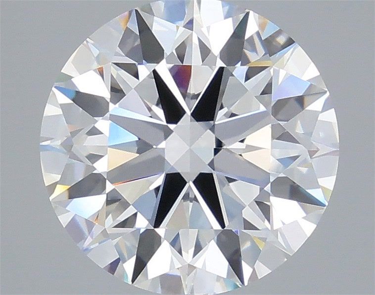 5.04 Carat Round Shaped, Ideal Cut, F Color, VVS2 Clarity, IGI Certified Lab Grown Diamond