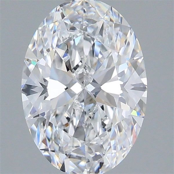 1.56 Carat Oval Shaped, Very Good Cut, D Color, VS1 Clarity, IGI Certified Lab Grown Diamond