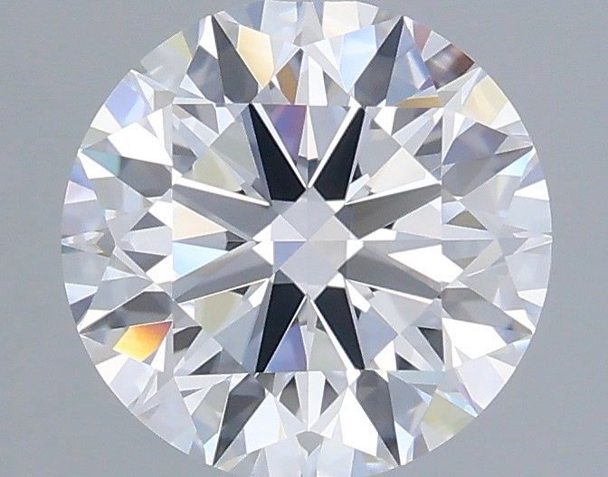 1.58 Carat Round Shaped, Ideal Cut, D Color, VVS2 Clarity, IGI Certified Lab Grown Diamond