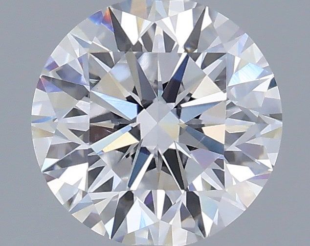 1.30 Carat Round Shaped, Very Good Cut, D Color, VS2 Clarity, IGI Certified Lab Grown Diamond