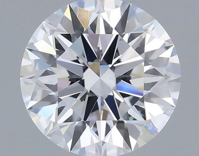 1.04 Carat Round Shaped, Ideal Cut, D Color, VVS2 Clarity, IGI Certified Lab Grown Diamond