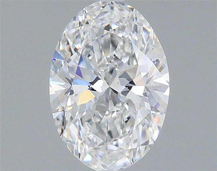 1.52 Carat Oval Shaped, Ideal Cut, D Color, VS2 Clarity, IGI Certified Lab Grown Diamond
