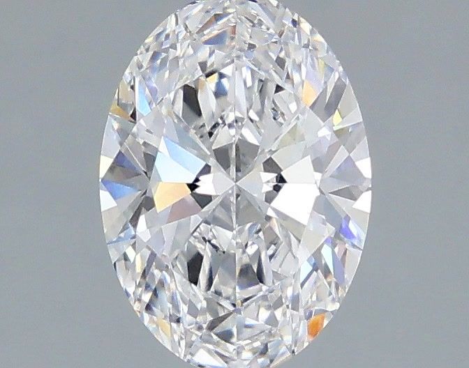 1.65 Carat Oval Shaped, Very Good Cut, D Color, VVS2 Clarity, IGI Certified Lab Grown Diamond