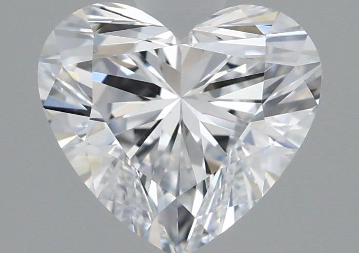 1.50 Carat Heart Shaped, Ideal Cut, D Color, VVS1 Clarity, IGI Certified Lab Grown Diamond