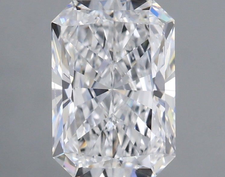 1.07 Carat Radiant Shaped, Ideal Cut, D Color, SI1 Clarity, IGI Certified Lab Grown Diamond
