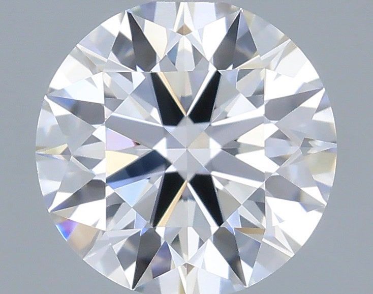 0.54 Carat Round Shaped, Ideal Cut, D Color, VVS2 Clarity, IGI Certified Lab Grown Diamond