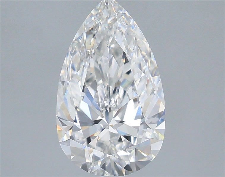 1.95 Carat Pear Shaped, Very Good Cut, E Color, VVS2 Clarity, IGI Certified Lab Grown Diamond
