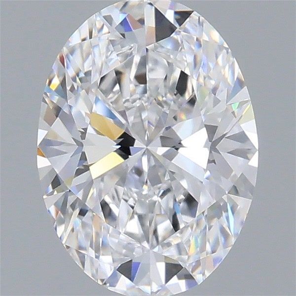 1.55 Carat Oval Shaped, Ideal Cut, D Color, VVS1 Clarity, IGI Certified Lab Grown Diamond