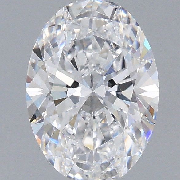 1.33 Carat Oval Shaped, Very Good Cut, D Color, VS1 Clarity, IGI Certified Lab Grown Diamond