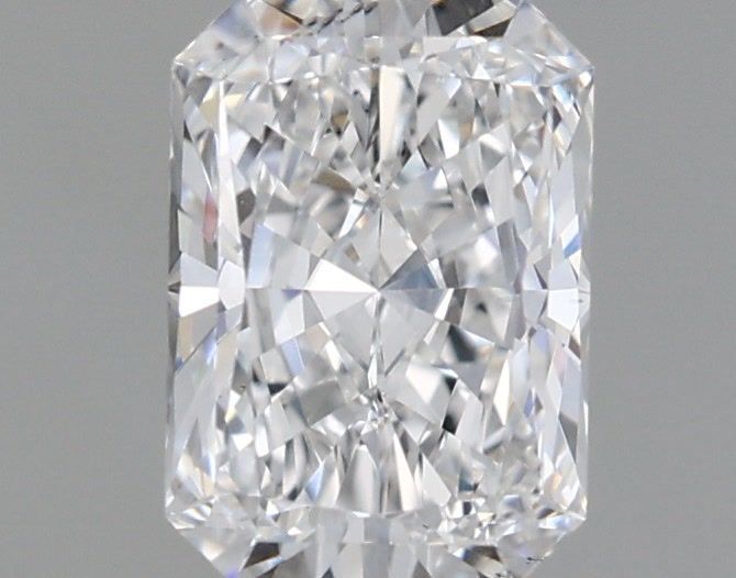1.03 Carat Radiant Shaped, Ideal Cut, D Color, VS2 Clarity, IGI Certified Lab Grown Diamond