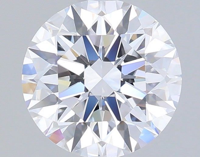 1.56 Carat Round Shaped, Ideal Cut, D Color, IF Clarity, IGI Certified Lab Grown Diamond