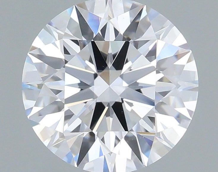 1.21 Carat Round Shaped, Ideal Cut, D Color, VS1 Clarity, IGI Certified Lab Grown Diamond