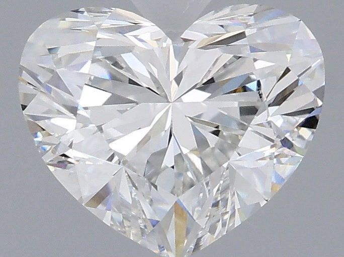 2.06 Carat Heart Shaped, Ideal Cut, E Color, VVS2 Clarity, IGI Certified Lab Grown Diamond