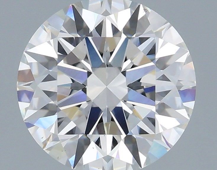 2.10 Carat Round Shaped, Ideal Cut, E Color, VS2 Clarity, IGI Certified Lab Grown Diamond