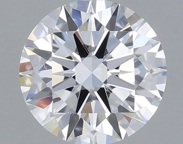 0.61 Carat Round Shaped, Excellent Cut, D Color, VS2 Clarity, IGI Certified Lab Grown Diamond